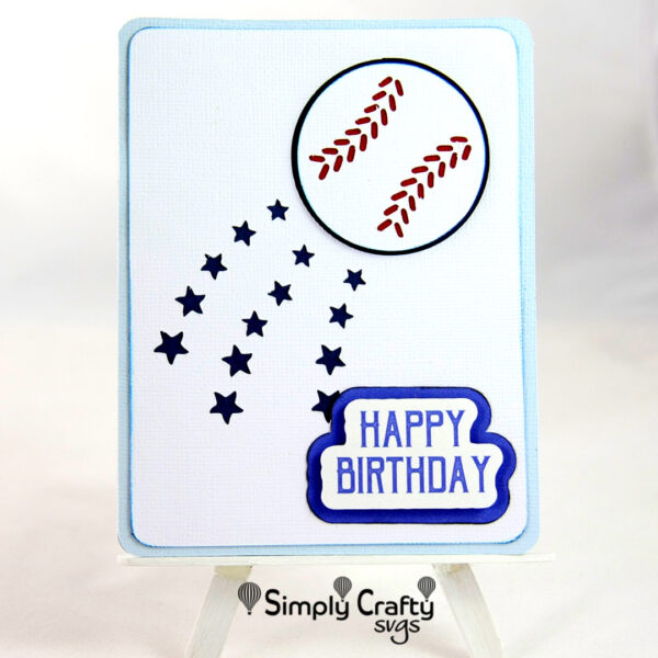 Baseball Stars Card SVG