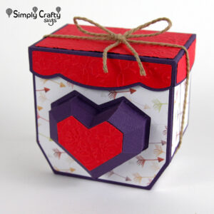 Beating Heart Gift Box SVG