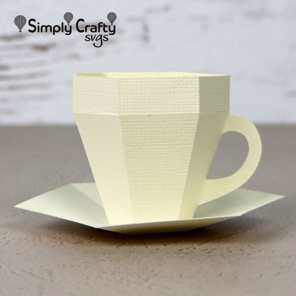 3D Espresso Cup SVG