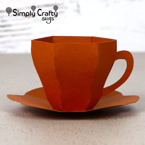 3D Espresso Cup SVG