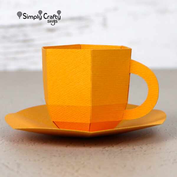 3D Espresso Cup SVG