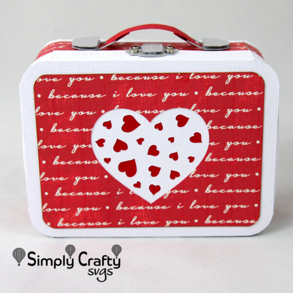 My Valentine Lunch Box SVG