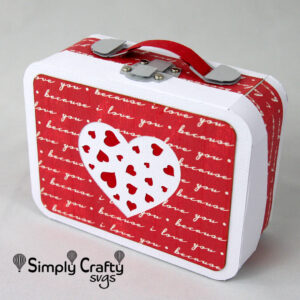 My Valentine Lunch Box SVG