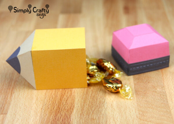 Petite Pencil Box SVG File