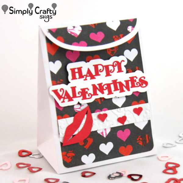 Happy Valentine's Bag SVG