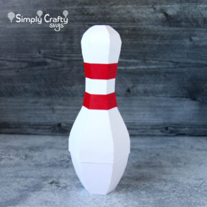 Bowling Pin Box SVG