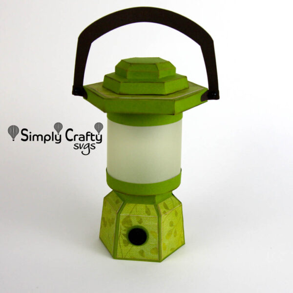 Camping Lantern SVG