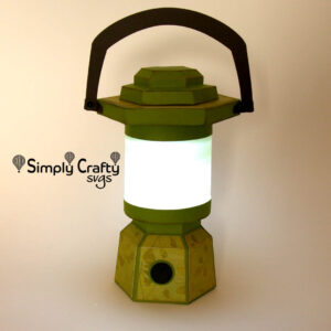 Camping Lantern SVG