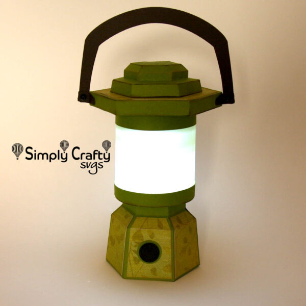 Camping Lantern SVG