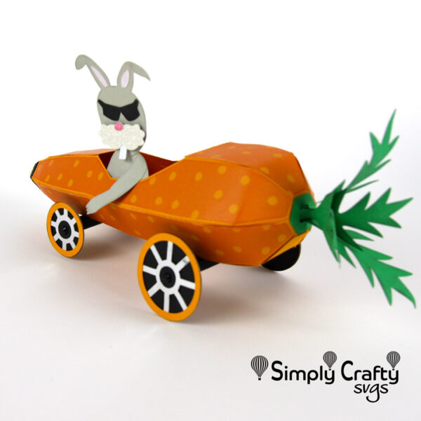 Carrot Hot Rod SVG