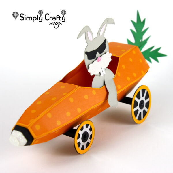 Carrot Hot Rod SVG