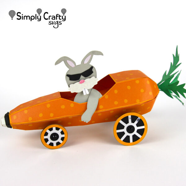 Carrot Hot Rod SVG