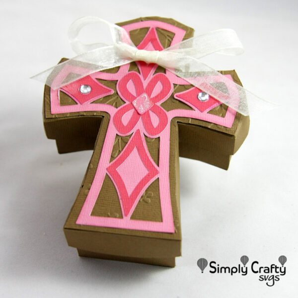 Cross Gift Box SVG