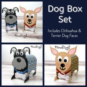 Dog Box Set SVG