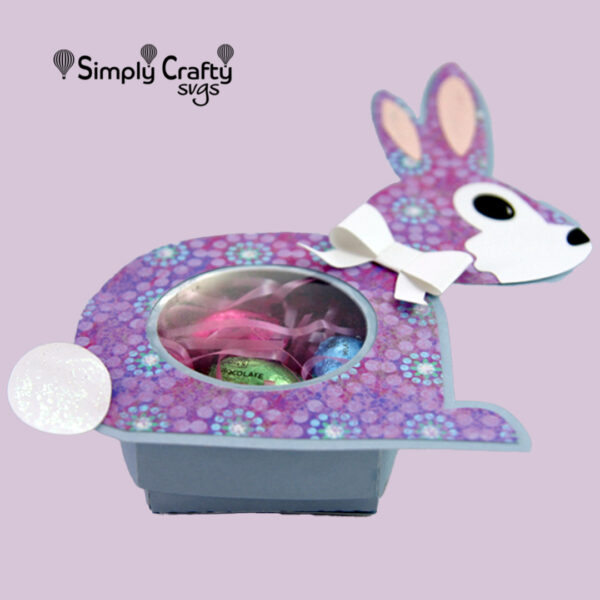 Easter Bunny Candy Box SVG