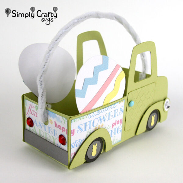 Easter Truck Box SVG