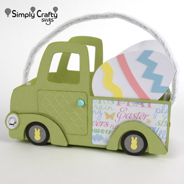 Easter Truck Box SVG