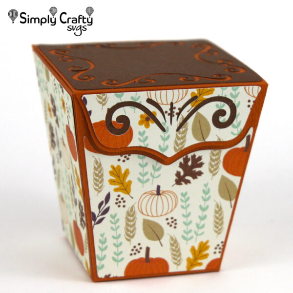 Flourish Gift Box SVG