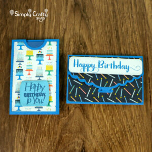 Birthday Gift Card Folder and Sleeve SVG