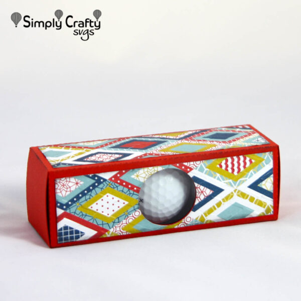 Golf Ball Box SVG