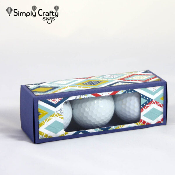 Golf Ball Box SVG