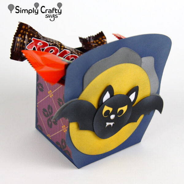 Gone Batty Box SVG with Candy