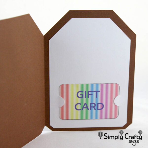 Graduation Gown Card (with gift card holder) - Image 2