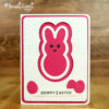 Layered Bunny Card SVG