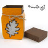 Fall Leaves Mason Jar Luminary SVG