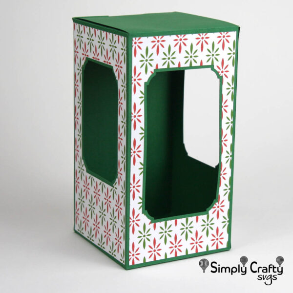 Medium Tumbler Fliptop Box SVG