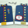 Military Blues Uniform Card SVG