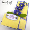 Orchid Box Card SVG