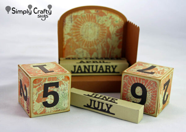 Perpetual Calendar SVG