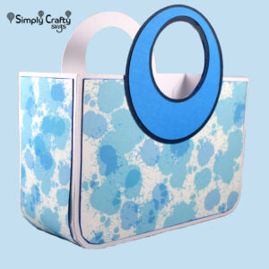 Round Handle Bag SVG