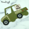 Dad Side by Side Box Card SVG