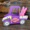 Easter Side by Side Box Card SVG