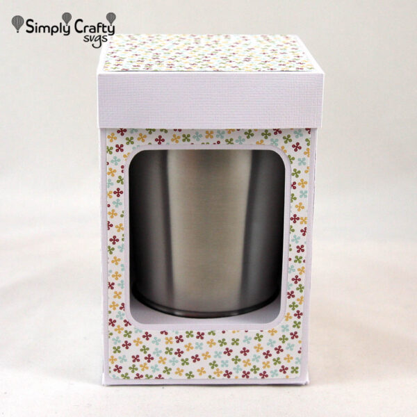 Small Tumbler Box SVG 12 oz Mini