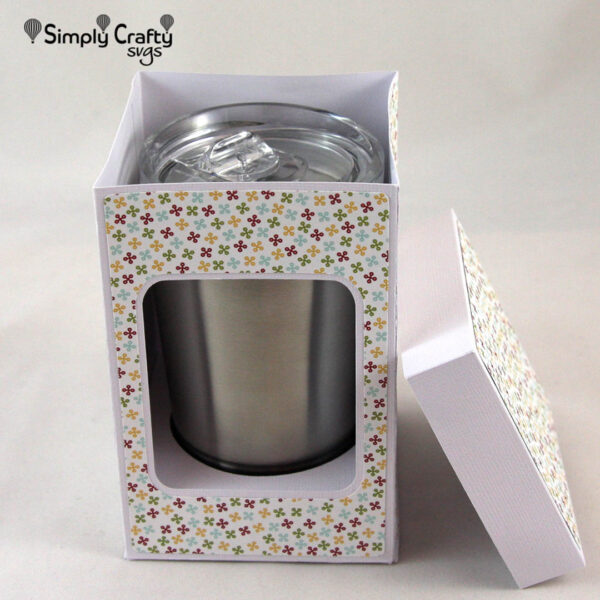 Small Tumbler Box SVG 12 oz Mini