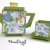 Square Teapot and Teacup SVG