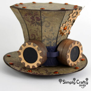 Steampunk Top Hat SVG