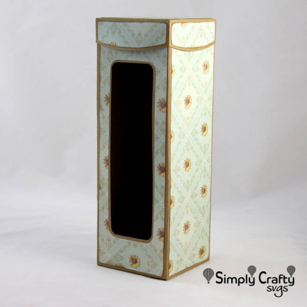 Tall Skinny Tumbler Box SVG