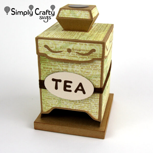 Tea Bag Dispenser SVG