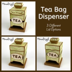 Tea Bag Dispenser SVG