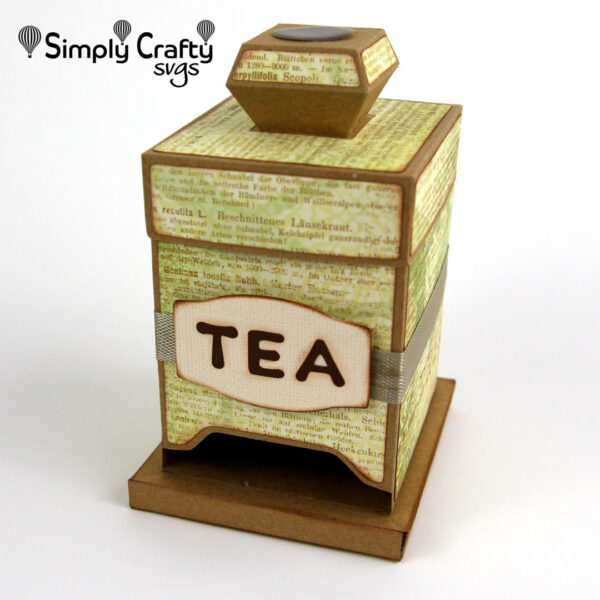 Tea Bag Dispenser SVG