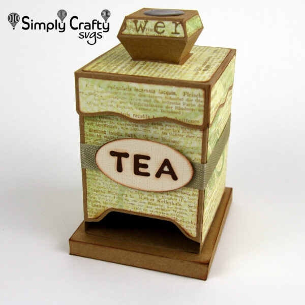 Tea Bag Dispenser SVG
