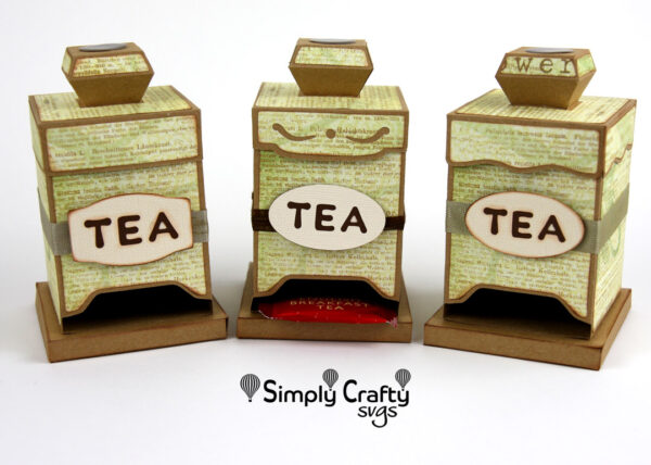 Tea Bag Dispenser SVG