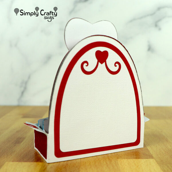 Tunnel of Love Box Card SVG