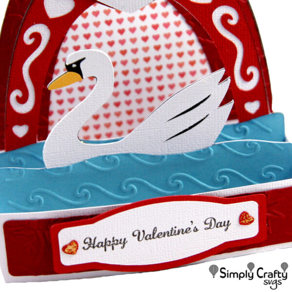 Tunnel of Love Box Card SVG