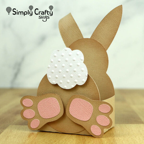 Bunny Butt Box SVG