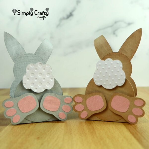 Bunny Butt Box SVG